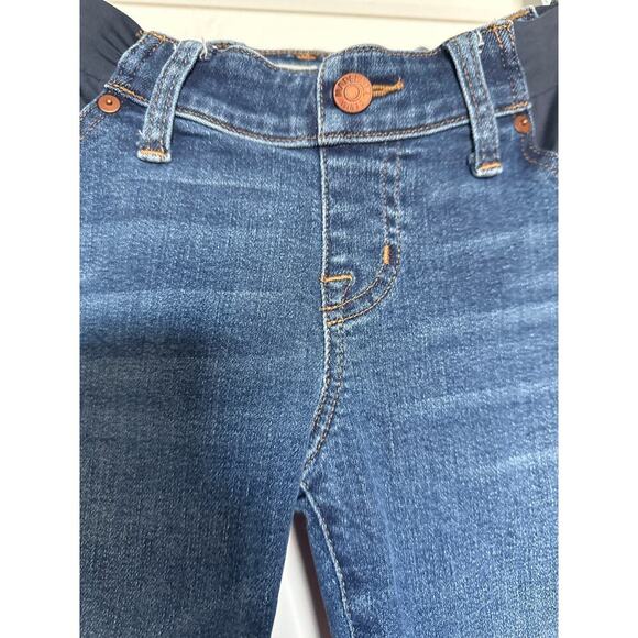 Madewell Maternity Side-Panel Skinny Jeans in Wendover Wash Size 28 - Picture 8 of 11